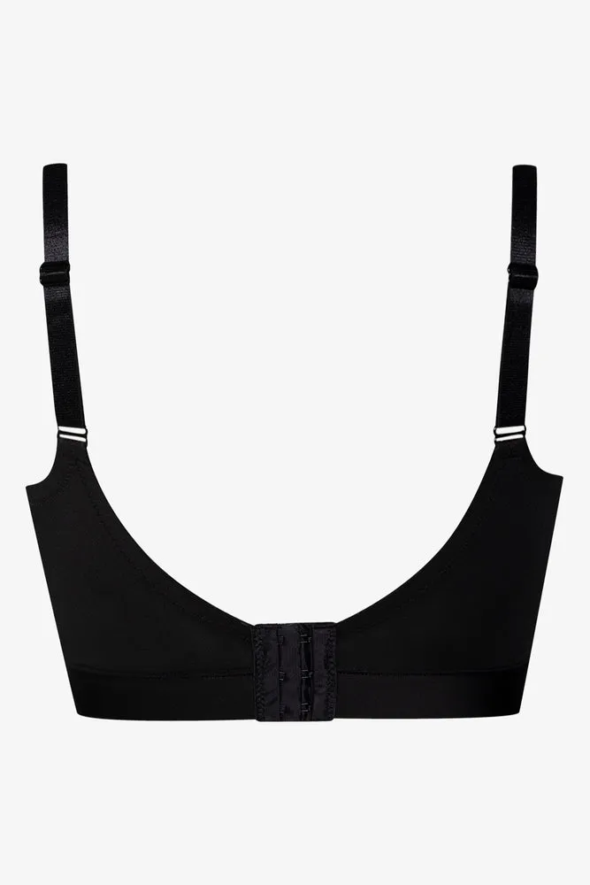 2 Pack Smooth Padded Wire Free Bra Big Black & White sold by Ackermas product image thumbnail 4