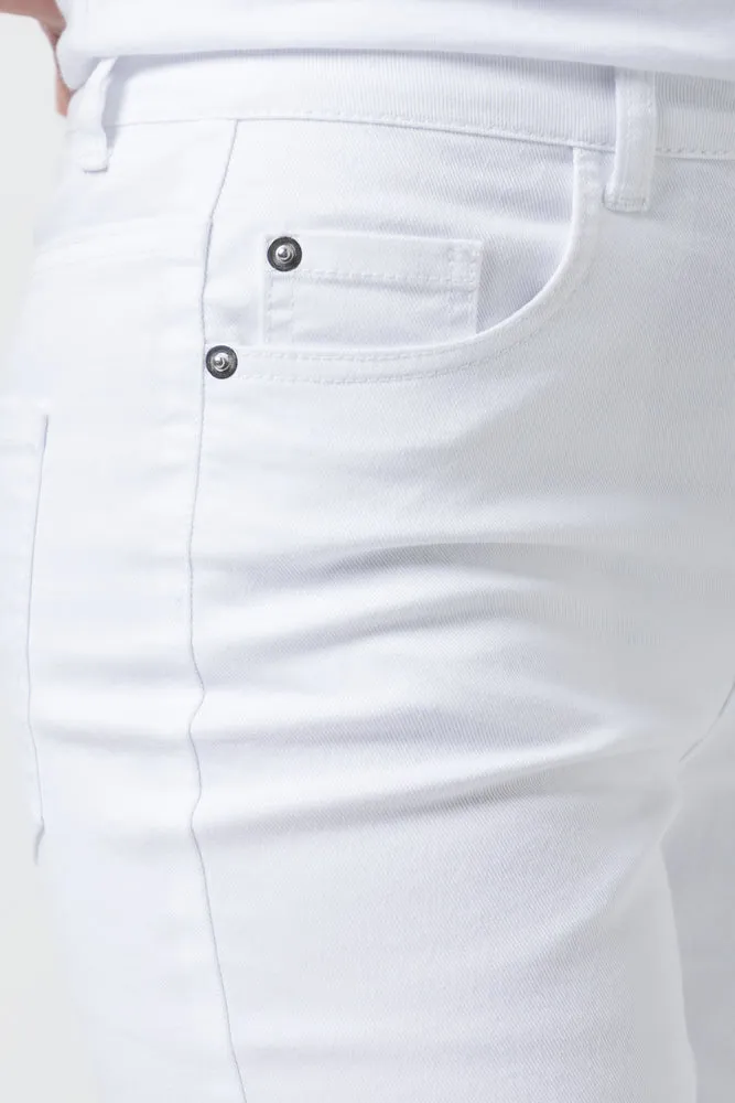 Flare Leg Jean White sold by Ackermas product image thumbnail 5