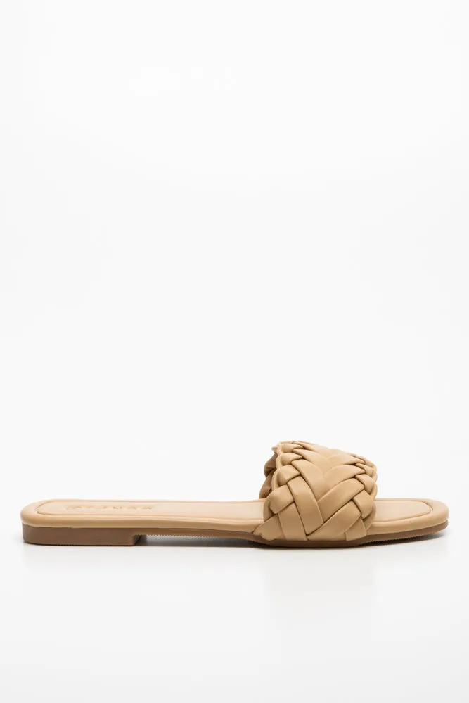 Braided Mule Sandal Natural sold by Ackermas product image thumbnail 2