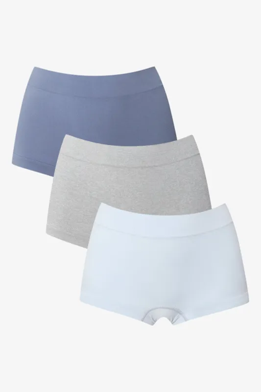 3 Pack Seam-free Boylegs Blue And Grey sold by Ackermas