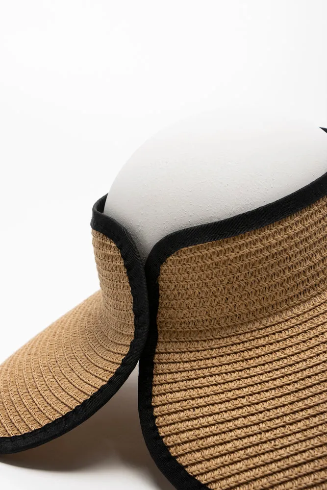 Roll Up Visor Brown sold by Ackermas product image thumbnail 3