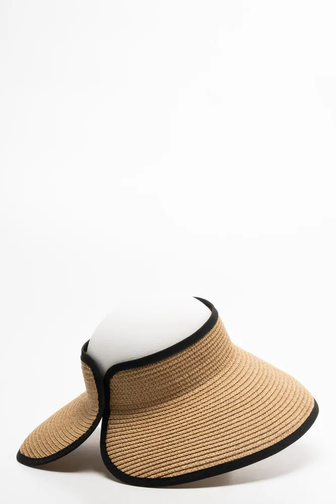 Roll Up Visor Brown sold by Ackermas product image thumbnail 2