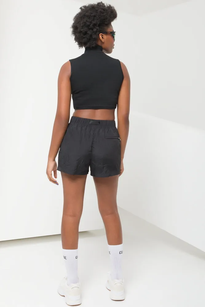 Utility Canvas Strap shorts Black sold by Ackermas product image thumbnail 4