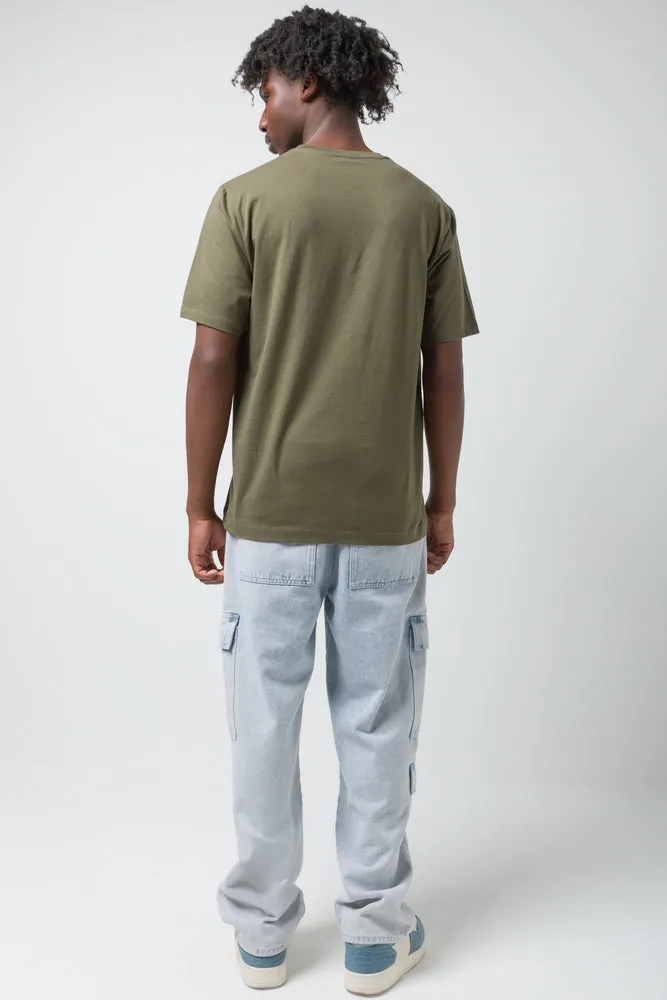 Letters T-Shirt Green sold by Ackermas product image thumbnail 3