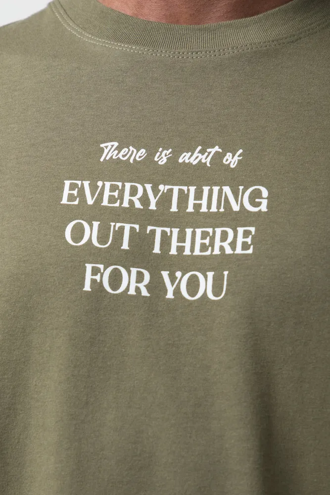 Letters T-Shirt Green sold by Ackermas product image thumbnail 4