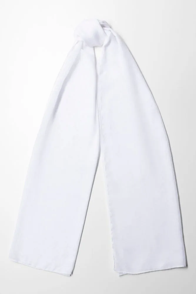 Summer Scarf White sold by Ackermas