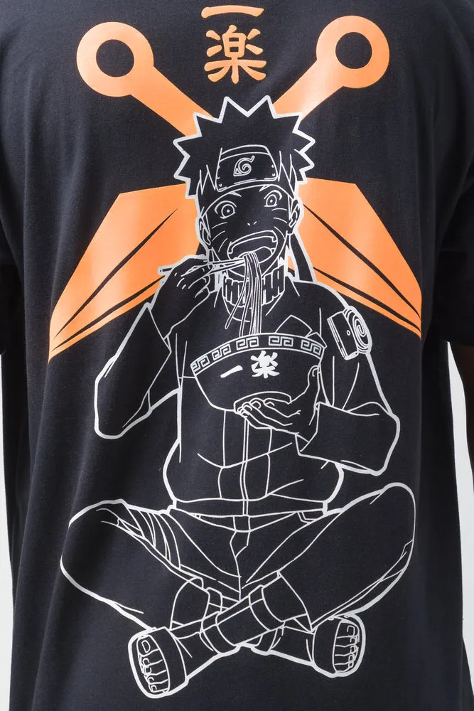 Naruto T-Shirt Black sold by Ackermas product image thumbnail 4