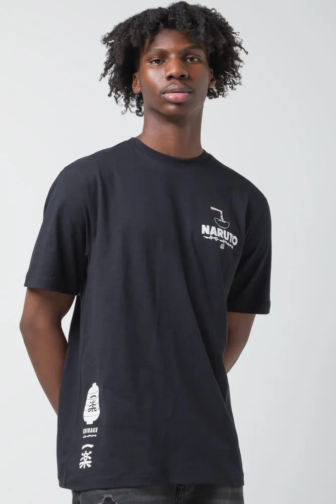 Naruto T-Shirt Black sold by Ackermas