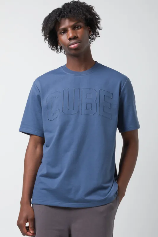 Styled T-Shirt Dark Blue sold by Ackermas