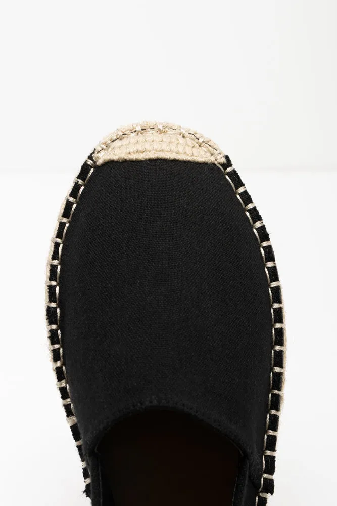 Espadrille Shoe Black sold by Ackermas product image thumbnail 5