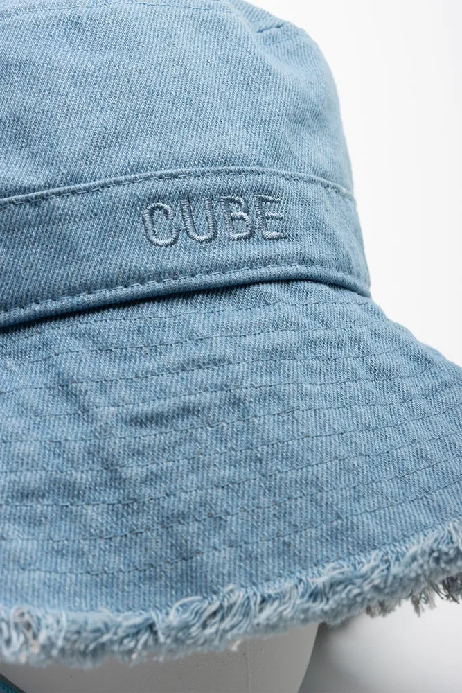 Denim Bucket Hat Light Blue sold by Ackermas product image thumbnail 3