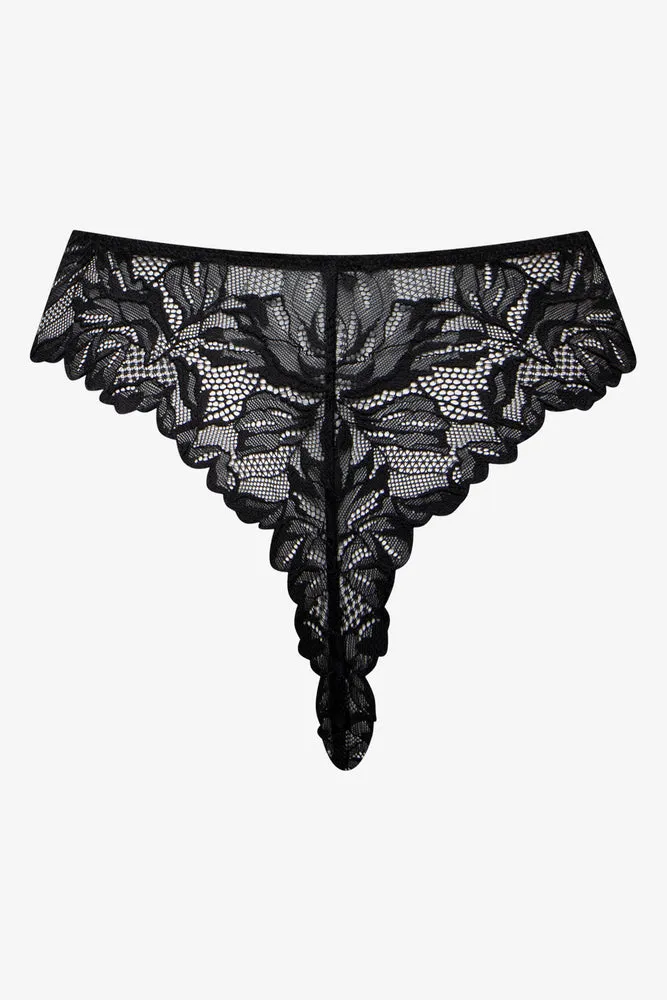 3 Pack Lace Thongs Black And Pink sold by Ackermas product image thumbnail 4