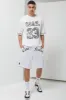 Basketball Short White sold by Ackermas