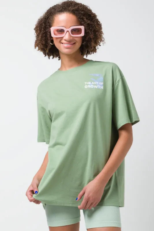 Oversized T-Shirt Green sold by Ackermas