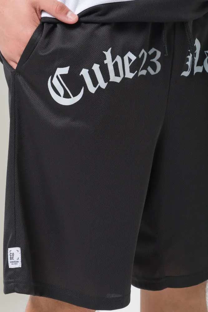 Basketball Short Black sold by Ackermas product image thumbnail 5