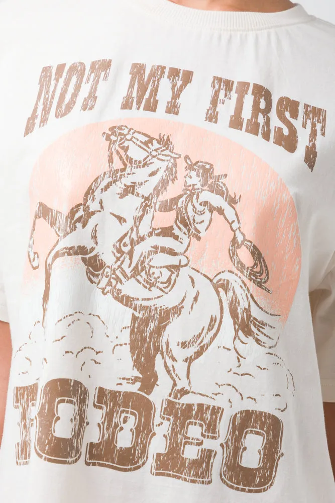 Oversized T-Shirt Natural sold by Ackermas product image thumbnail 4