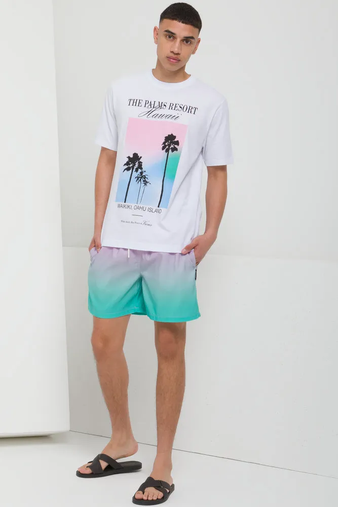 Tie Dye Swim Shorts Multi sold by Ackermas product image thumbnail 3