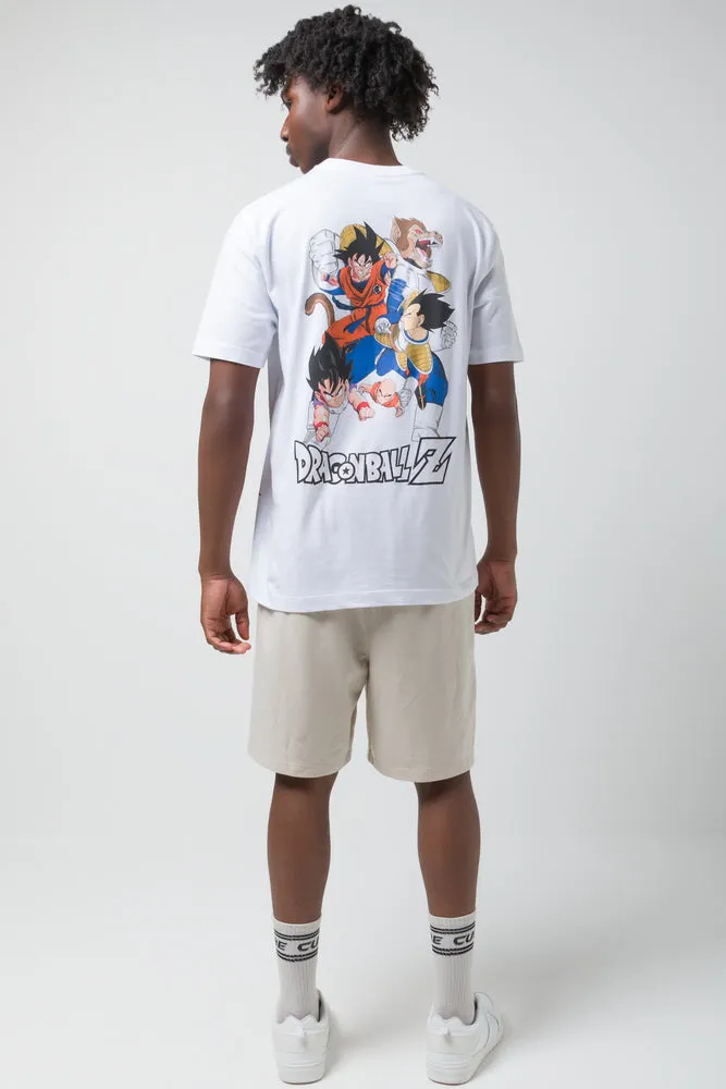 Dragon Ball Z T-Shirt White sold by Ackermas product image thumbnail 3