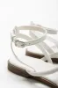 Sandal White sold by Ackermas