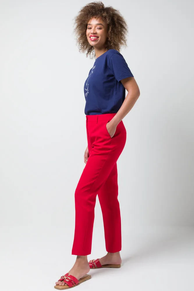 Slim Leg Pants Red sold by Ackermas product image thumbnail 3