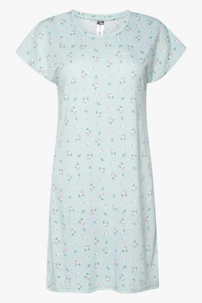 2 Pack Floral Sleepshirts Green And Grey sold by Ackermas product image thumbnail 2