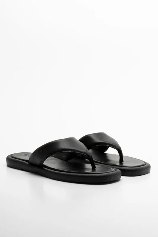 Elevated Flip Flop Black sold by Ackermas