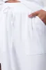 Relaxed Pull On Pants White sold by Ackermas