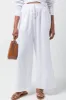 Relaxed Pull On Pants White sold by Ackermas