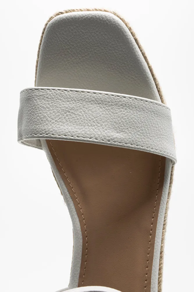 Espadrille Wedge White sold by Ackermas product image thumbnail 5