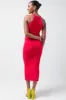 Seamless Halterneck Bodycon Dress Red sold by Ackermas