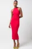 Seamless Halterneck Bodycon Dress Red sold by Ackermas
