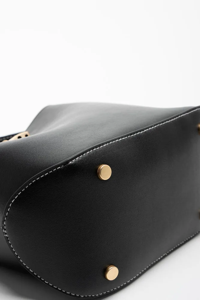 Mini Bucket Bag Black sold by Ackermas product image thumbnail 5