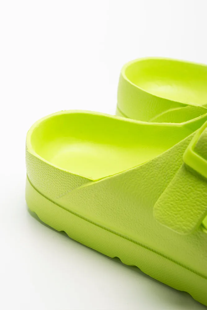 Buckle Sandal Lime sold by Ackermas product image thumbnail 4