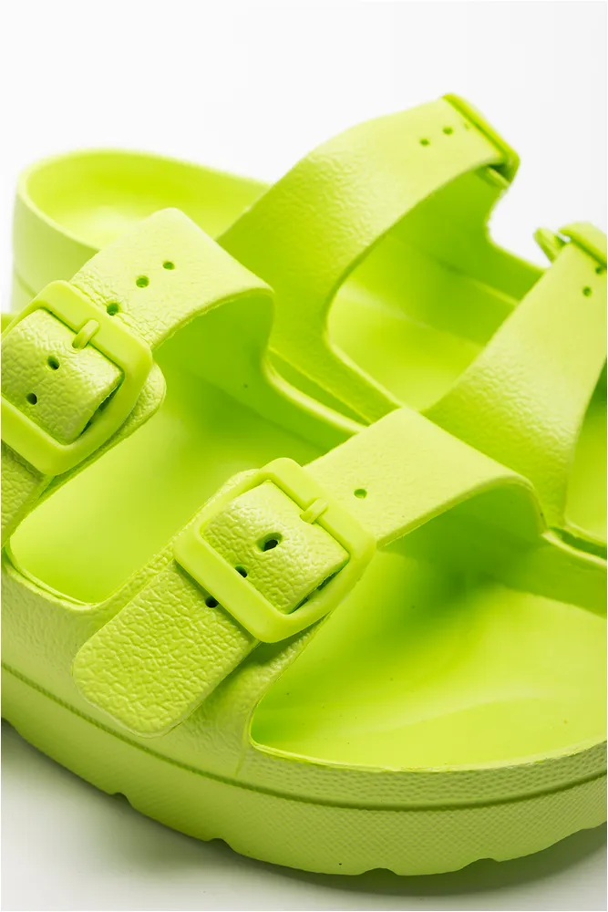 Buckle Sandal Lime sold by Ackermas product image thumbnail 3