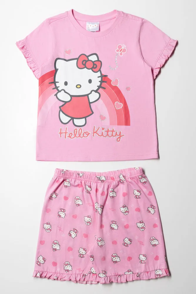 Shorty Set Hello Kitty Pink sold by Ackermas