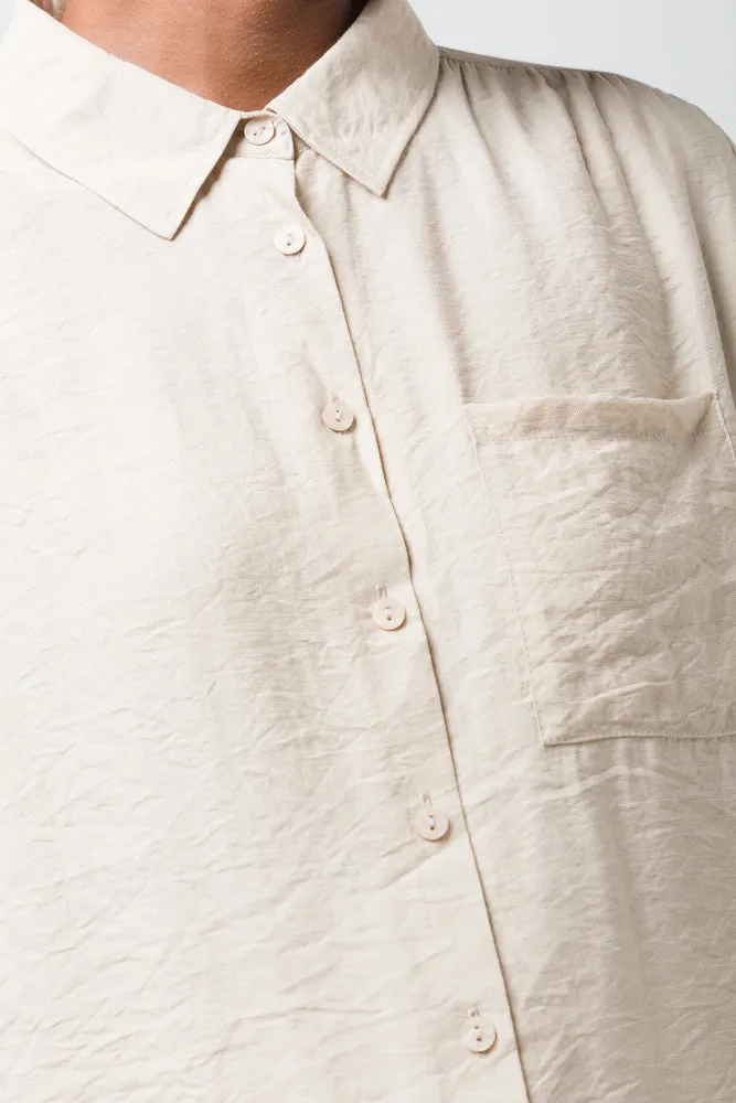 Short Sleeve Shirt Natural sold by Ackermas product image thumbnail 4