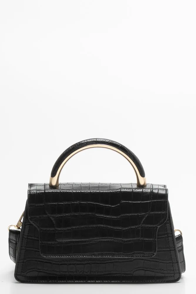 Top Handle Mini Bag Black sold by Ackermas