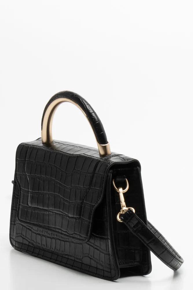 Top Handle Mini Bag Black sold by Ackermas product image thumbnail 2