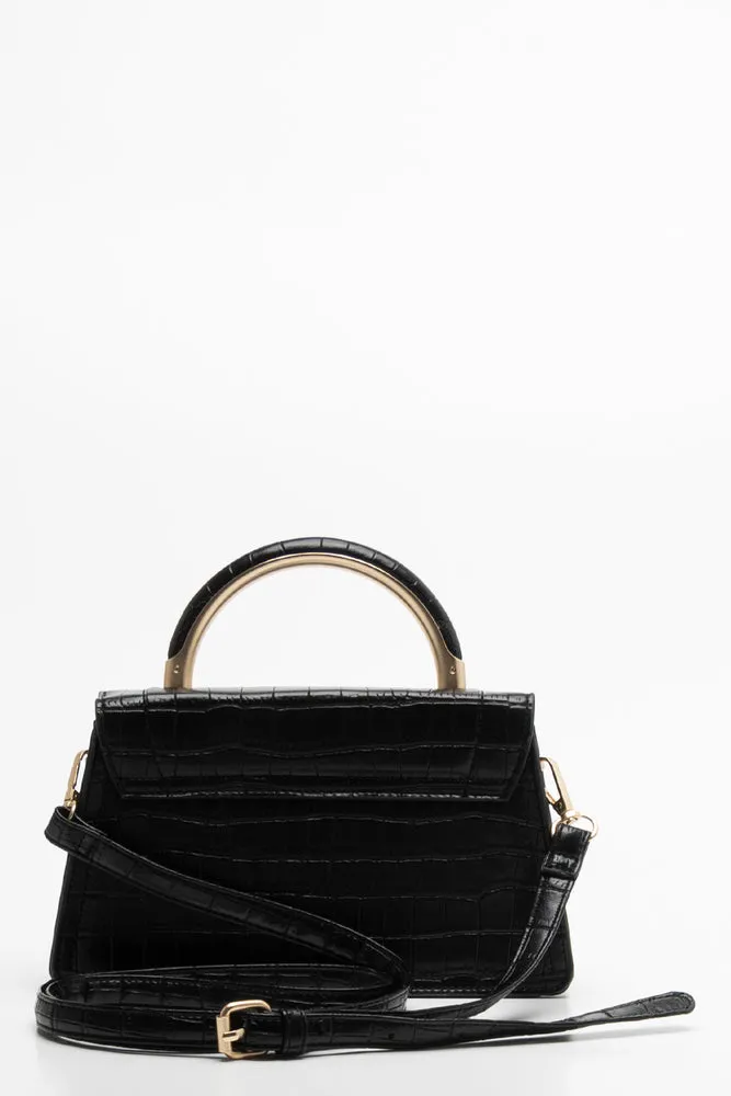 Top Handle Mini Bag Black sold by Ackermas product image thumbnail 3