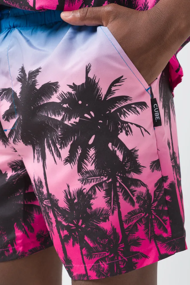 Sunset Swim Shorts Multi sold by Ackermas product image thumbnail 5