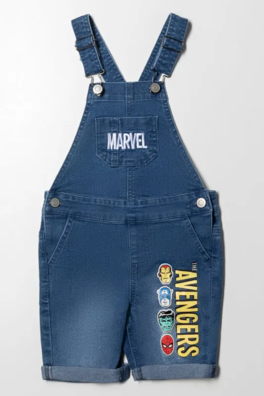 Avengers Denim Dungaree Dark Blue sold by Ackermas