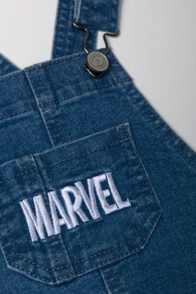 Avengers Denim Dungaree Dark Blue sold by Ackermas product image thumbnail 2