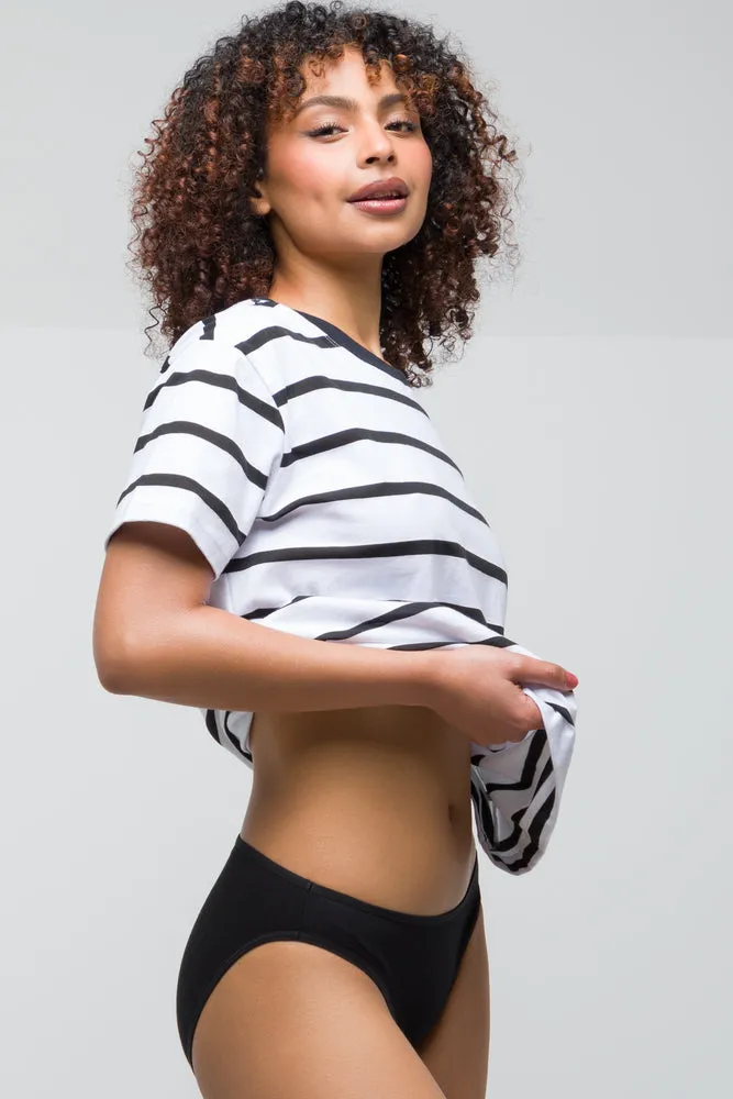 3 Pack Cotton Blend Bikini Panties Grey sold by Ackermas product image thumbnail 3