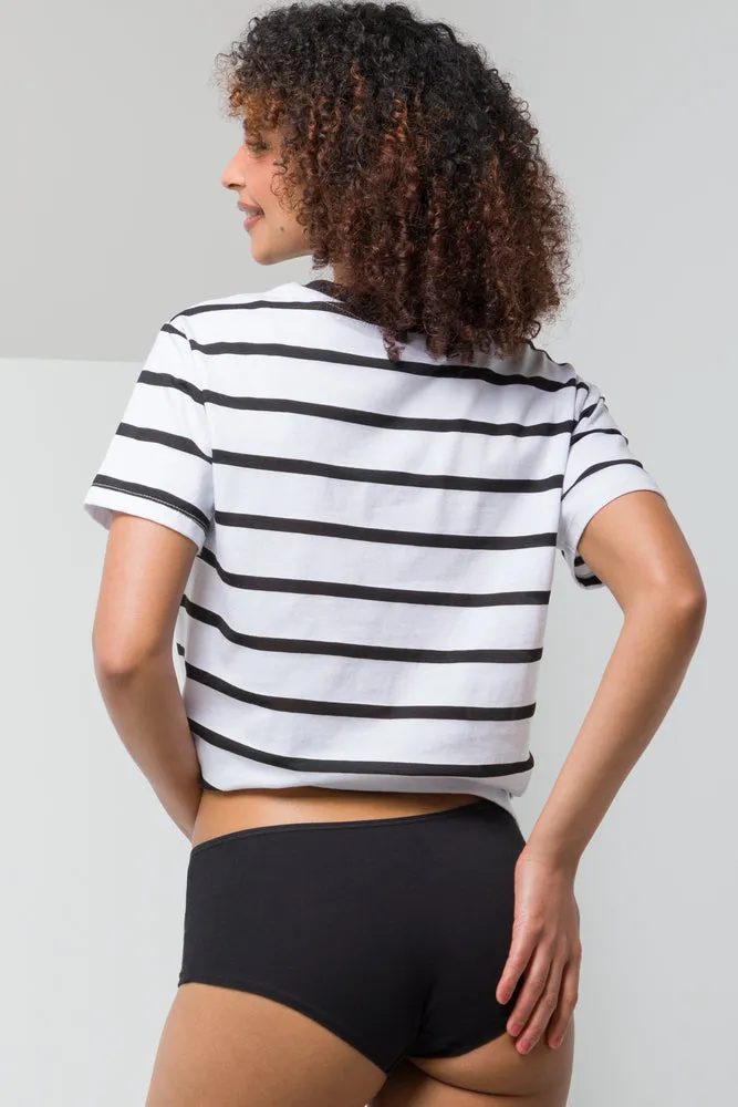 3 Pack Cotton Blend Boyleg Panties Grey sold by Ackermas product image thumbnail 4