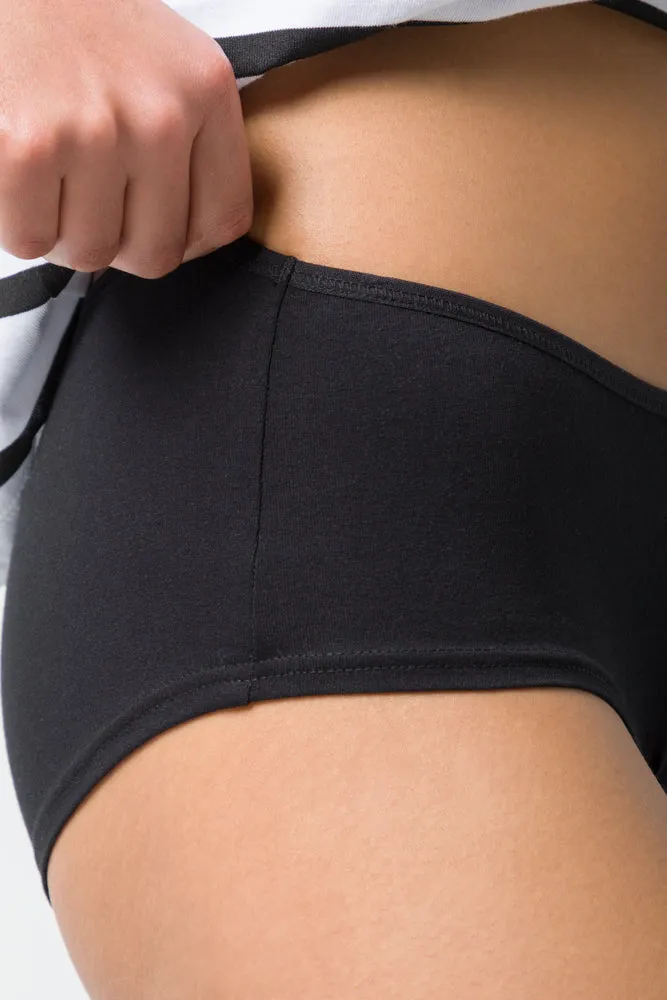 3 Pack Cotton Blend Boyleg Panties Grey sold by Ackermas product image thumbnail 5