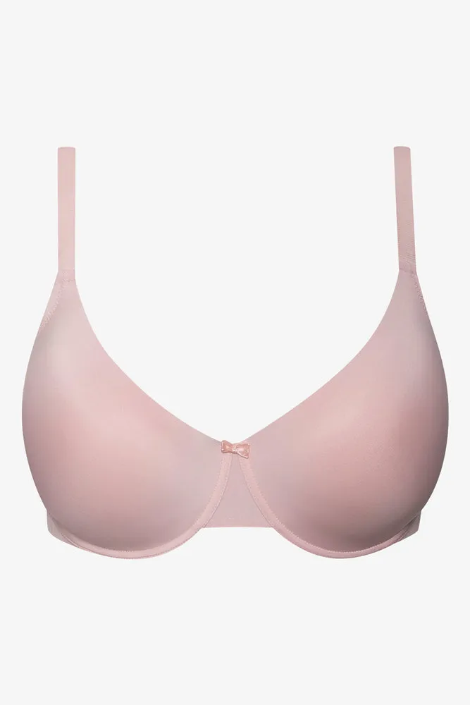 2 Pack Smooth T-Shirt Bras Pink & White sold by Ackermas product image thumbnail 2