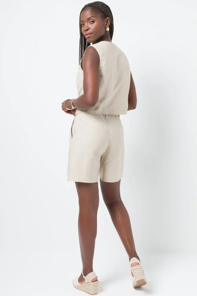 Waistcoat Natural sold by Ackermas product image thumbnail 3