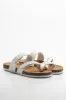 Toe Post Sandal White sold by Ackermas
