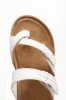 Toe Post Sandal White sold by Ackermas