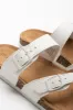 Toe Post Sandal White sold by Ackermas